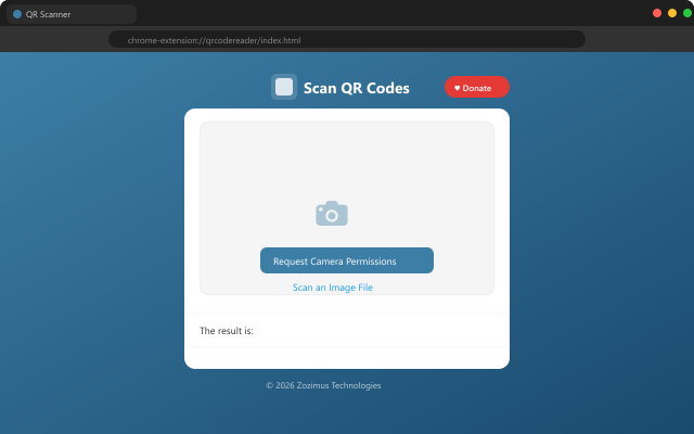 QR Code Reader compact screenshot